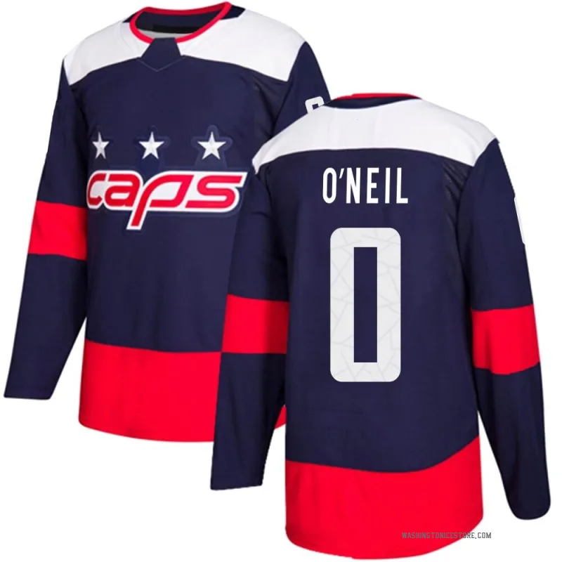 Navy Blue Men's Kevin O'Neil Washington Capitals Authentic 2018 Stadium Series Jersey