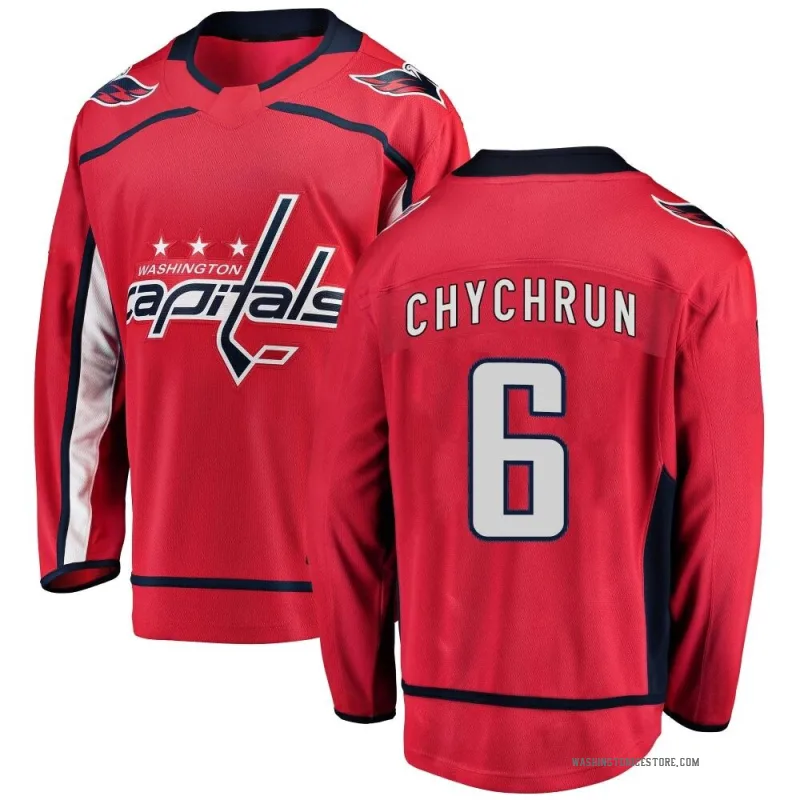 Red Men's Jakob Chychrun Washington Capitals Breakaway Home Jersey